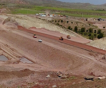 احداث سد مخزنی شنجور و تاسیسات وابسته