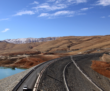 سد مخزنی قره آقاج سمیرم - استان اصفهان