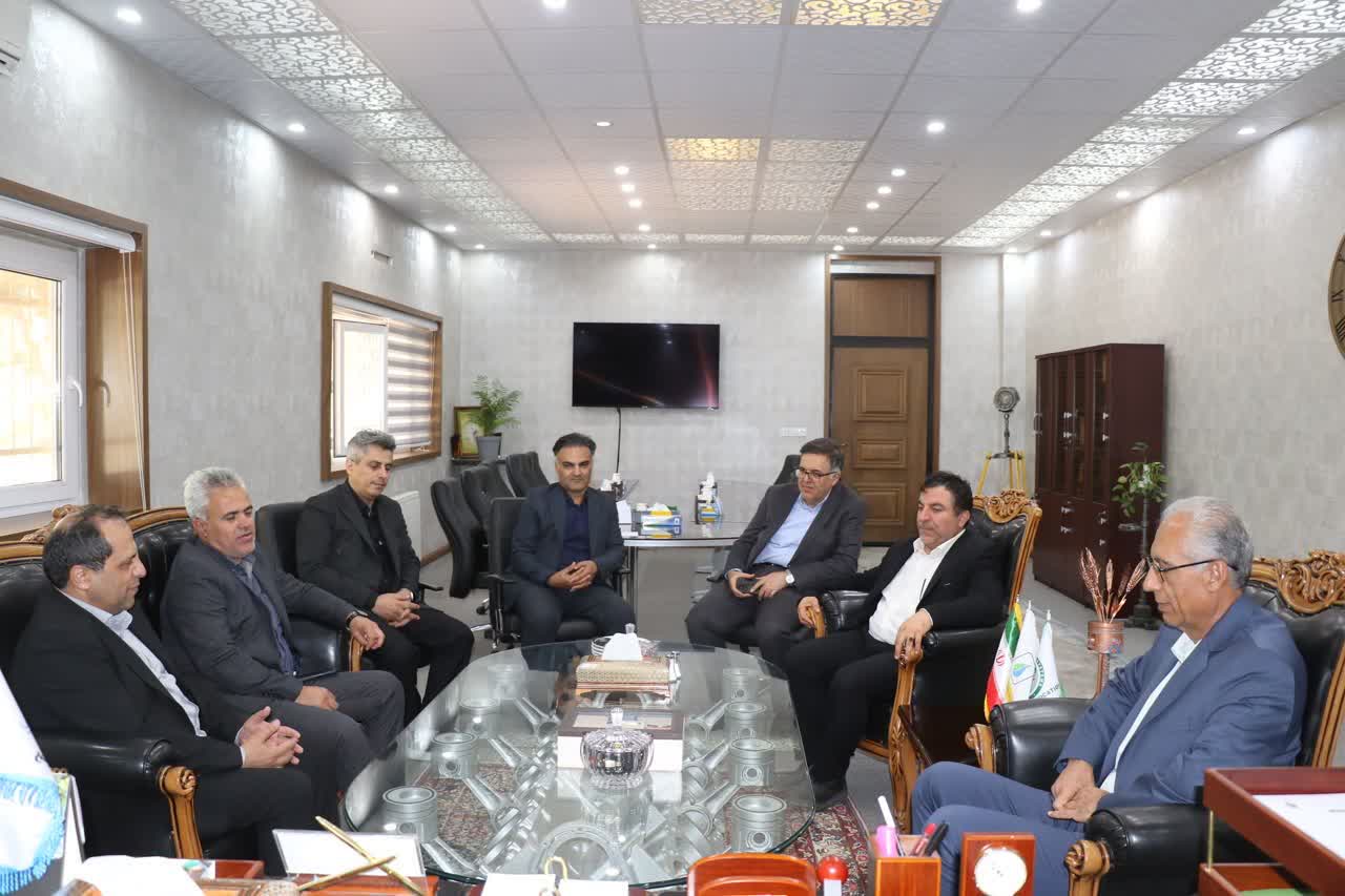 تأکید بر تسریع در اجرای پروژه خداآفرین در دیدار رئیس سازمان جهاد کشاورزی استان اردبیل با مدیرعامل شرکت آب و خاک پارس