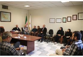 سرپرست مدیریت عامل شرکت با کارکنان معاونت مطالعات دیدار کرد