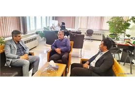 دیدار مشاورعالی و مدیر حوزه مدیرعامل شرکت آب و خاک کشور با معاون طرح و توسعه شرکت آب و فاضلاب کشور