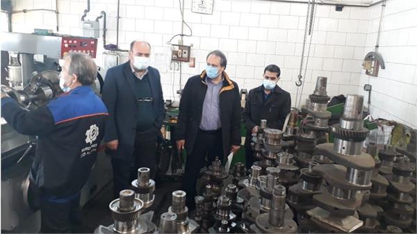 گزارش ماموریت  معاون محترم و مدیر بهره برداری ماشین آلات به پروژه های استان آذربایجان شرقی