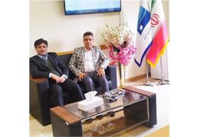 دیدار مشاور عالی مدیرعامل شرکت آب و خاک پارس با معاون طرح و توسعه آب منطقه‌ای اردبیل