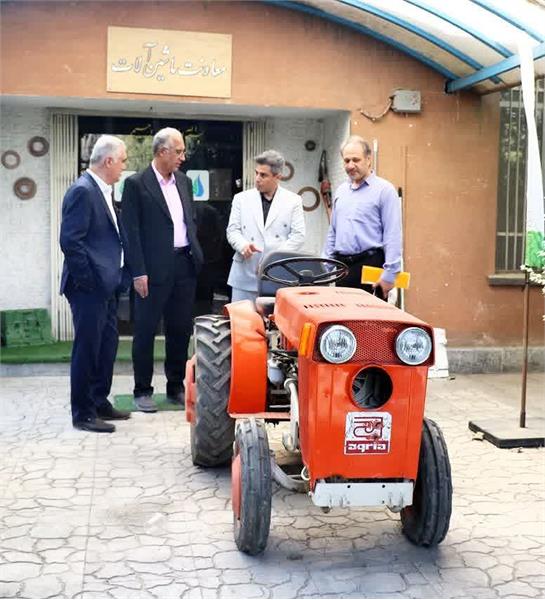 بازدید مدیرعامل شرکت آب و خاک پارس از معاونت ماشین‌آلات و پارکینگ تجهیزات