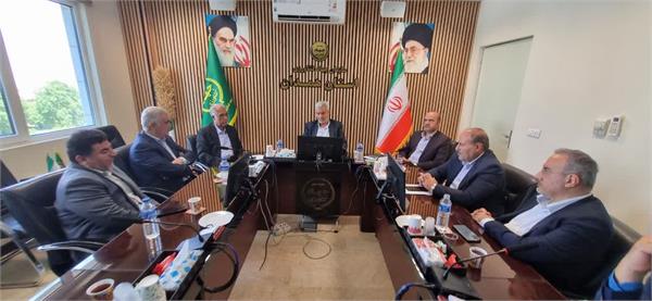 دیدار مدیرعامل محترم شرکت و هیات همراه با ریاست محترم سازمان جهاد کشاورزی استان همدان