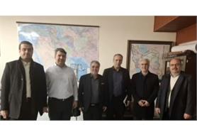 جلسه با رئیس امور حمل و نقل، عمران شهری و روستایی،سازمان برنامه و بودجه کشور