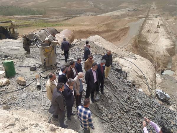 عملیات و پیشرفت پروژه سد مخزنی خرمرود