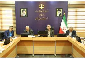 جلسه مدیر عامل و هیات همراه با استانداری زنجان