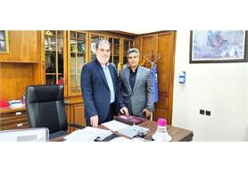 دیدار مشاور عالی مدیرعامل و مدیر حوزه مدیرعامل شرکت آب و خاک پارس با مدیرعامل آب منطقه‌ای گیلان