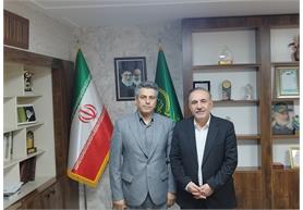 دیدار مشاور عالی و مدیر حوزه مدیرعامل با رئیس سازمان جهاد کشاورزی استان البرز