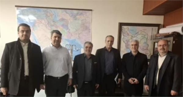 جلسه با رئیس امور حمل و نقل، عمران شهری و روستایی،سازمان برنامه و بودجه کشور