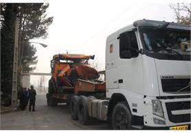 ورود دستگاه فینیشر جدید به ناوگان شرکت