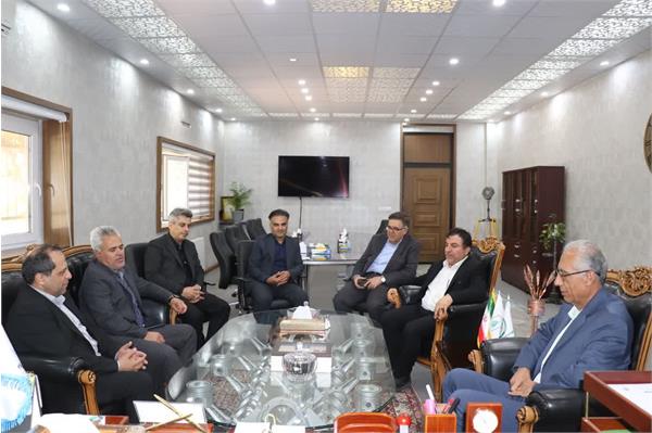 تأکید بر تسریع در اجرای پروژه خداآفرین در دیدار رئیس سازمان جهاد کشاورزی استان اردبیل با مدیرعامل شرکت آب و خاک پارس