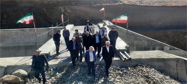 آبگیری سد خرمرود تویسرکان محور اصلی سفر مدیرعامل شرکت توسعه خدمات مهندسی آب و خاک کشور به همدان