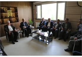 دیدار مدیرعامل محترم شرکت و هیات همراه با مدیر عامل محترم شرکت آب منطقه ای همدان