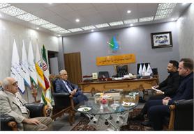 تقویت تعاملات نظارتی و اجرایی در نشست مدیرعامل شرکت توسعه خدمات مهندسی آب و خاک پارس با نمایندگان دیوان محاسبات استان البرز