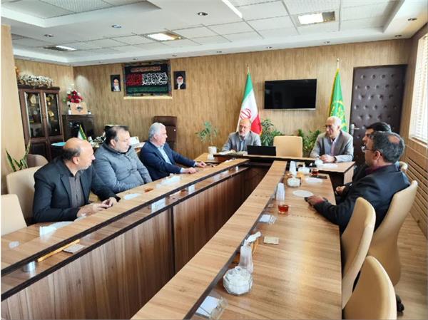 دیدار مدیرعامل شرکت توسعه خدمات مهندسی آب و خاک پارس با ریاست سازمان جهاد کشاورزی استان خراسان جنوبی