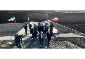آبگیری سد خرمرود تویسرکان محور اصلی سفر مدیرعامل شرکت توسعه خدمات مهندسی آب و خاک کشور به همدان