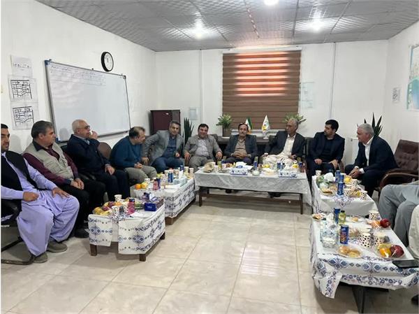 بازدید معاون آب و خاک وزارت جهاد کشاورزی و مدیرعامل شرکت از پروژه‌های استان سیستان و بلوچستان