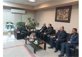 دیدار مدیرعامل شرکت و هیات همراه با ریاست سازمان جهاد کشاورزی اردبیل