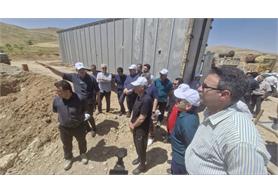 بازدید مدیرعامل شرکت از روند آغاز عملیات اجرایی سد مخزنی «زیبا محمد» در استان لرستان