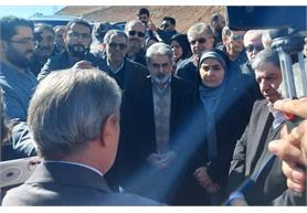 بازدید وزیر محترم راه و شهرسازی  از پروژه راه محور اردبیل سرچم